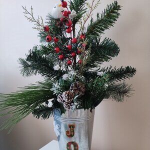 Handmade Christmas Center Piece
